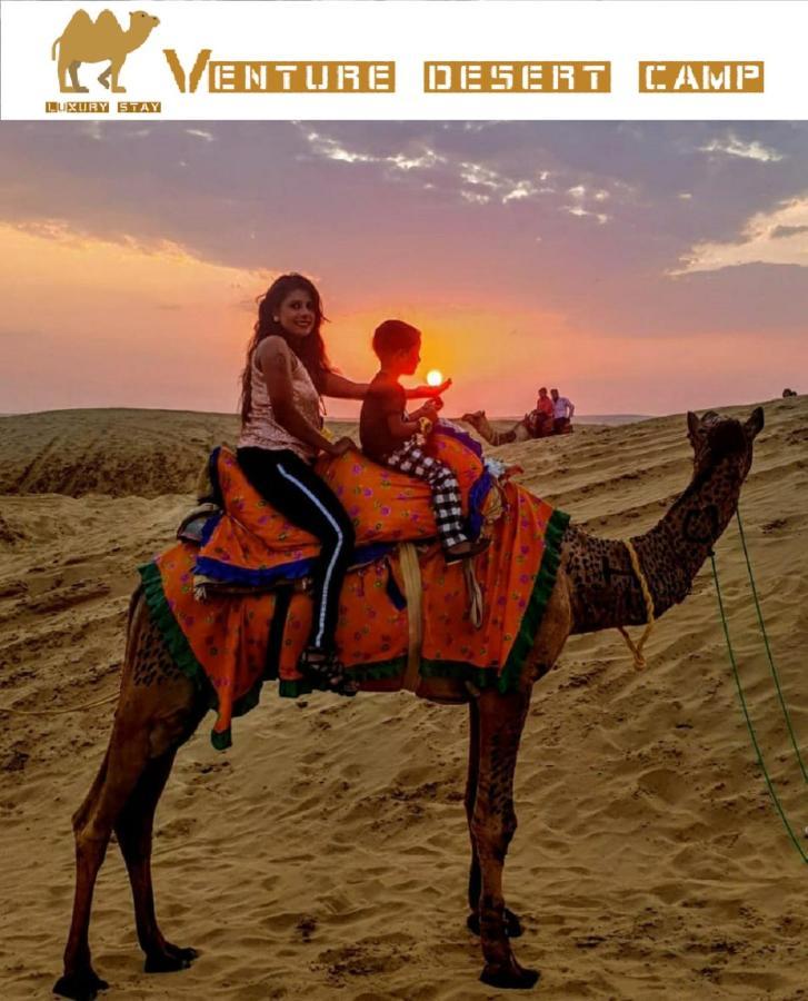 Venture Desert Camp Jaisalmer Exterior foto